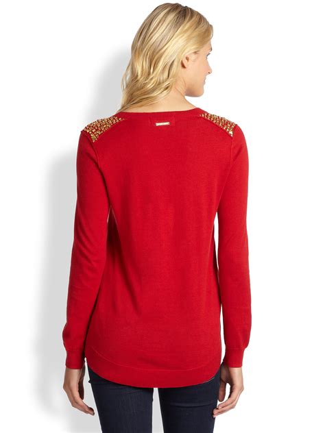 michael kors sweater logo|michael kors sweater sale.